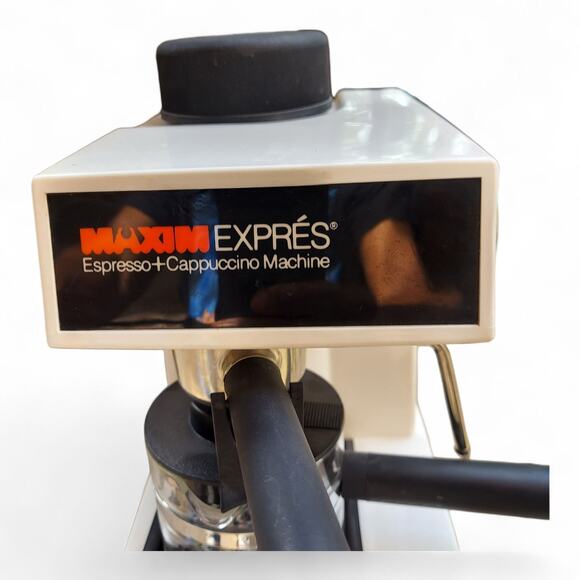 Vintage Maxim Espresso Cappuccino Maker Coffee Machine Tested Retro - Picture 7 of 8